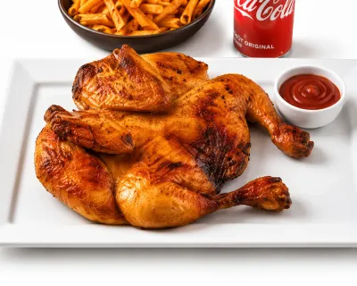 Menu poulet entier